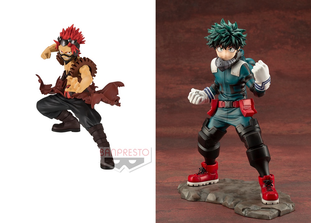 Kirishima (Bandai) e Deku (Kotobukiya)